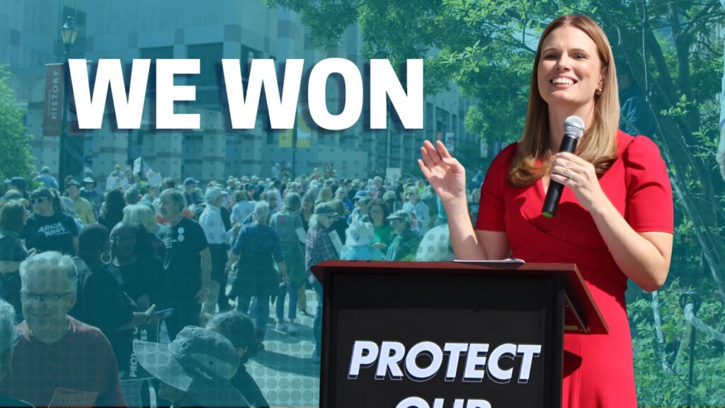 WE WON