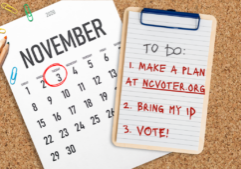 1. Make a plan at ncvoter.org