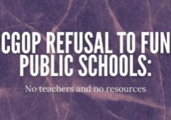 ncgop refusal to fund schools