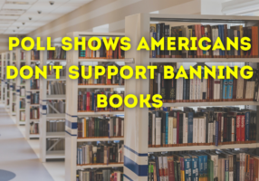 poll says no book bans